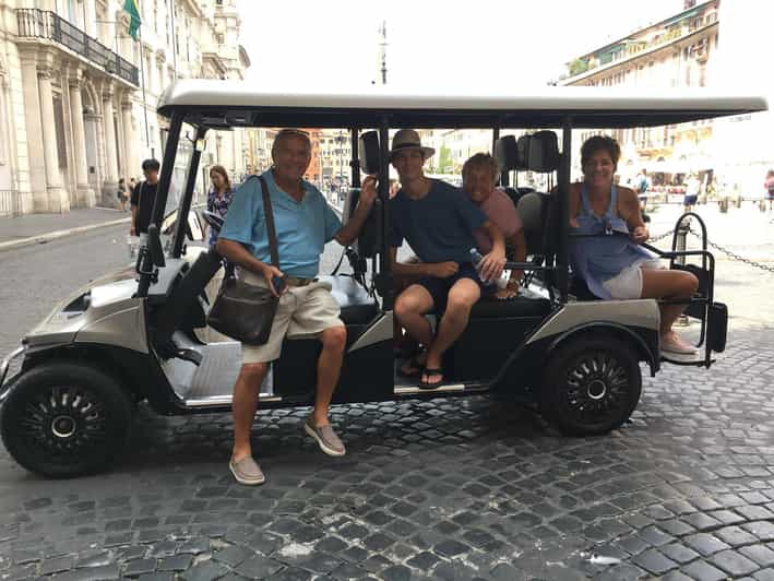 Rome Private Golf Cart Tour with convenient pickup GetYourGuide