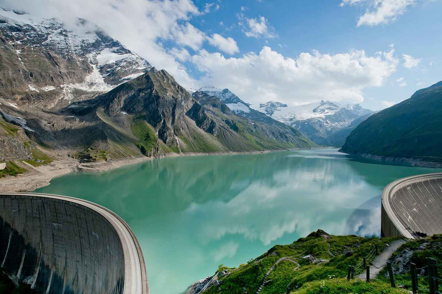 marvel at the wonder of kaprun dam