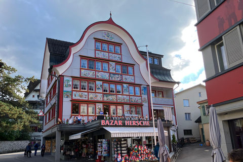 Train to Abbey Library & Appenzell: Culture, Cheese & Views Including all Tickets