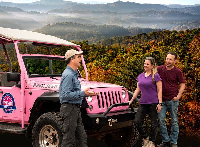 From Pigeon Forge: Foothills Parkway 2.5-Hour Jeep Tour