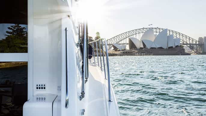 sydney harbour luxury multistop progressive lunch cruise