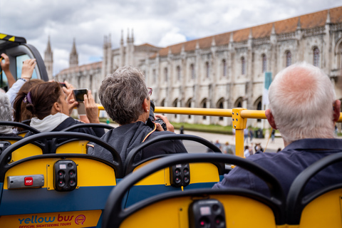 Lisbon: 1-or 2-Day Hop-On Hop-Off Bus TourHop-on Hop-off Modern Lisbon Bus Tour 24-Hours