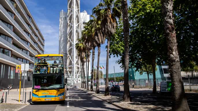 lisbon 2in1 hopon hopoff bus tour