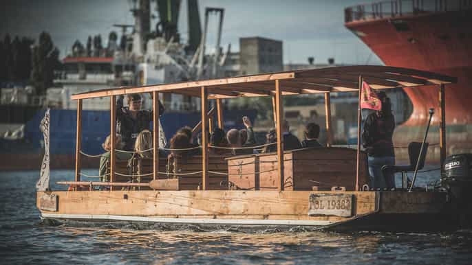 gdansk city cruise on historical polish boat