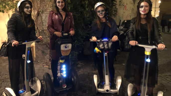rome private segway night tour