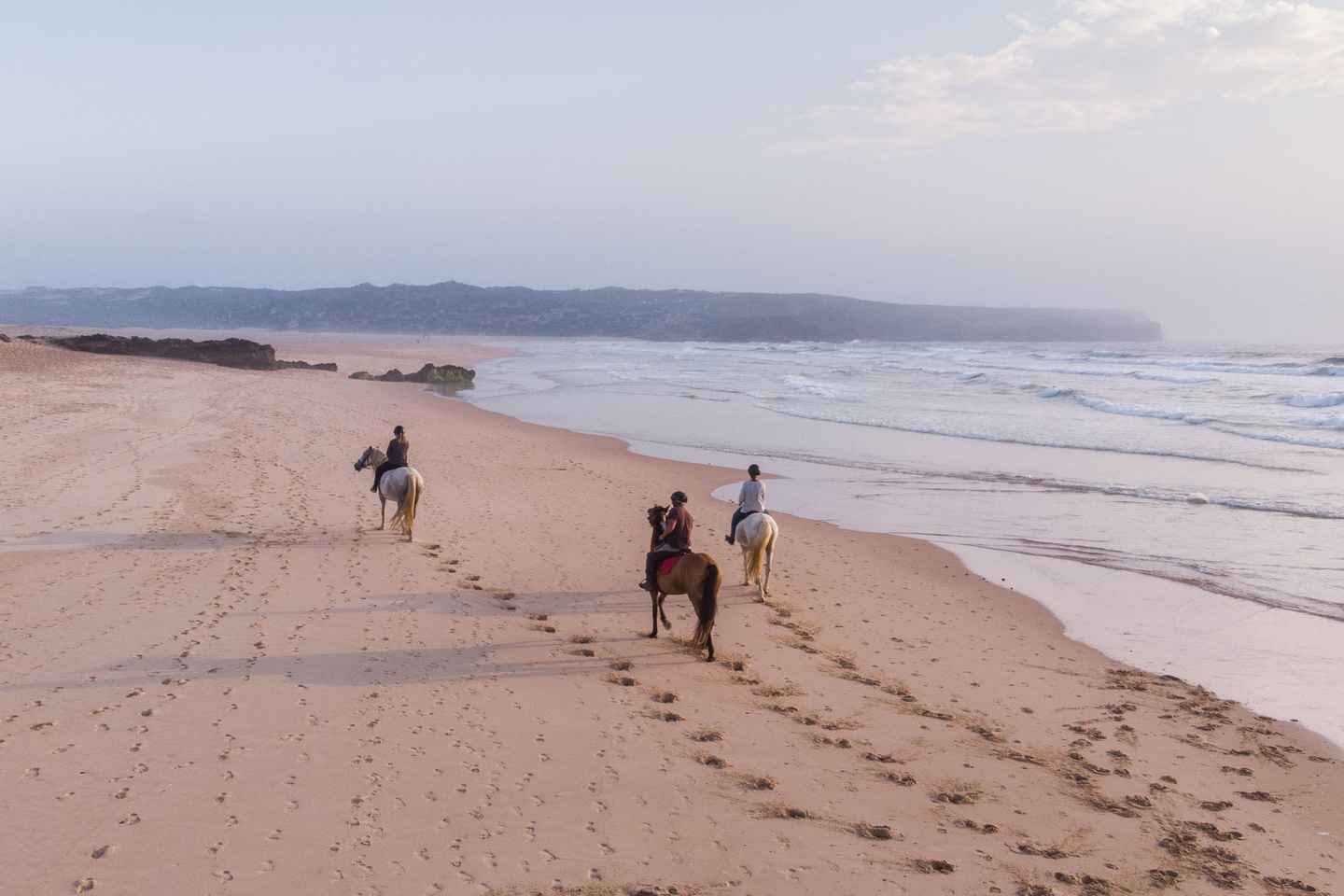 Algarve: Horse Riding Beach Tour at Sunset or Morning