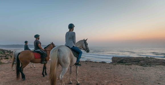 Algarve: Paardrijden op het strand bij zonsondergang of &#39;s ochtends