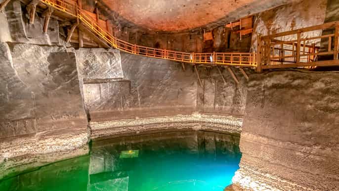 visita a la mina de sal de wieliczka