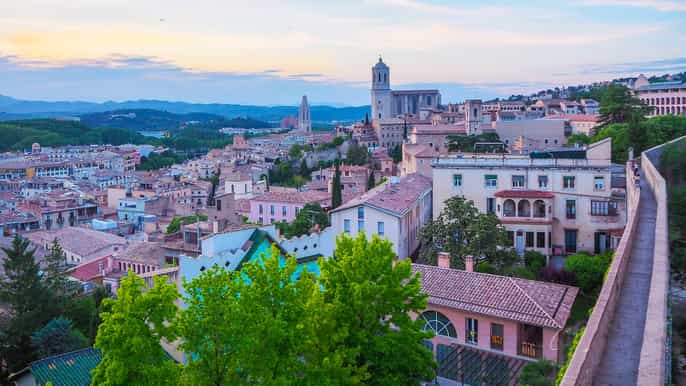 gérone visite guidée à pied de deux heures