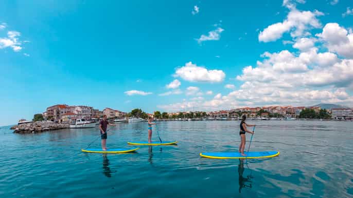 split adriatic sea and river standup paddleboard tour