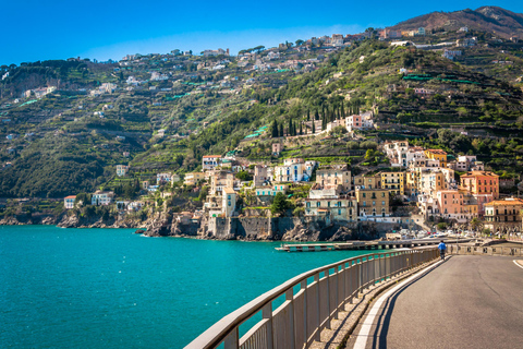 Côte d'Amalfi : Transfert à Naples avec visite d'HerculanumAmalfi : Transfert à Naples avec visite guidée d'Herculanum