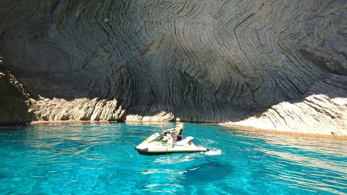 from puerto de alcudia eagle nest tour jet ski trip