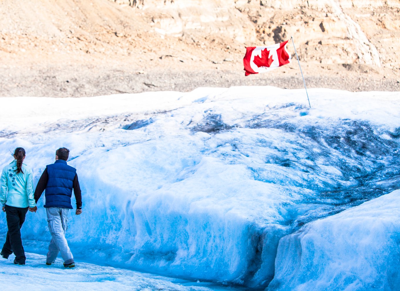Jasper: Columbia Icefield Skywalk og Ice Explorer billet