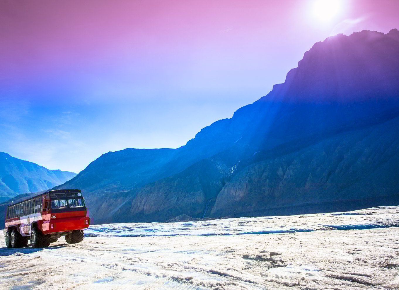 Jasper: Columbia Icefield Skywalk og Ice Explorer billet