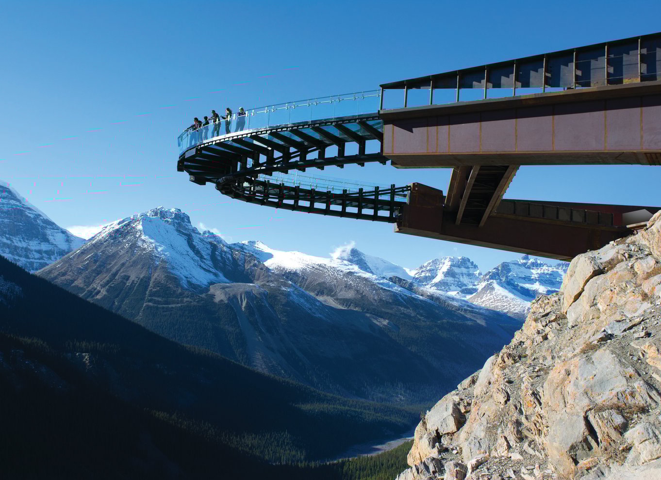 Jasper: Columbia Icefield Skywalk og Ice Explorer billet