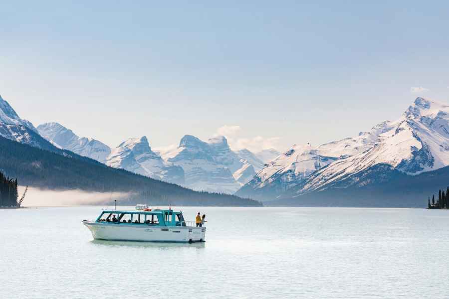 Jasper National Park: Maligne Lake Cruise mit Guide. Foto: GetYourGuide