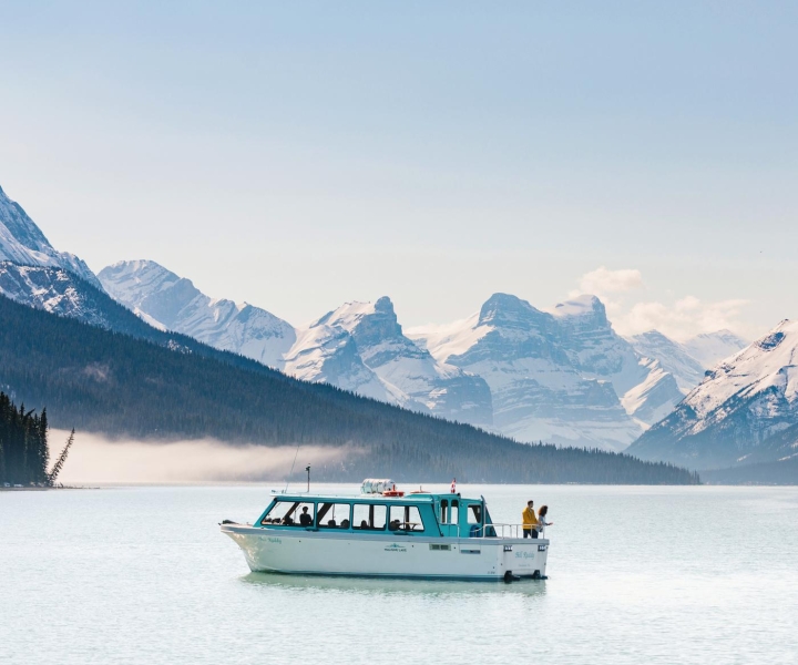 Parque Nacional Jasper: crucero por el lago Maligne con guía