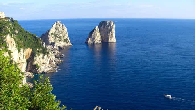 de sorrento excursão em grupo de um dia a capri e baía de jeranto