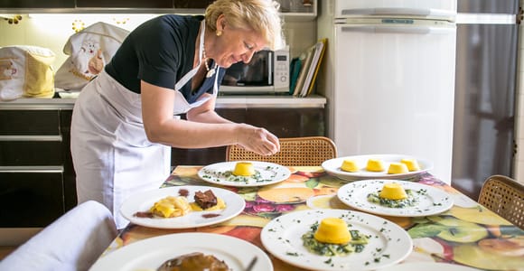 Rimini: Essenserlebnis im Haus eines Einheimischen
