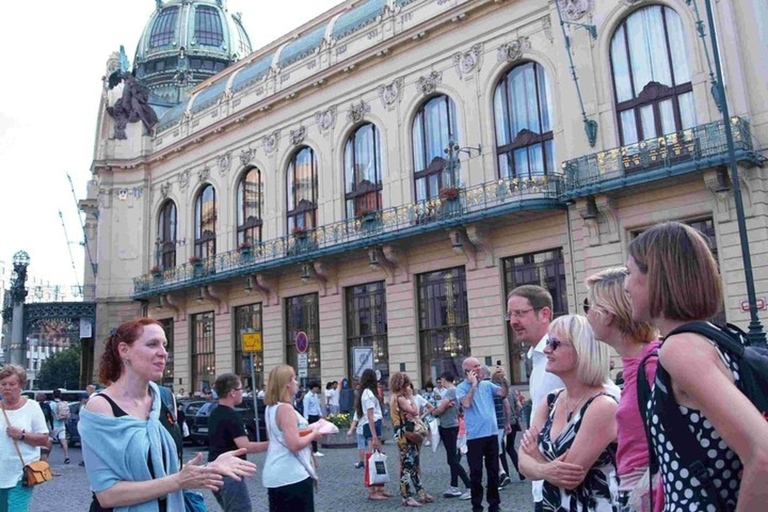 Praag Art Nouveau en kubistische architectuur 3-uur durende tourPrivérondleiding