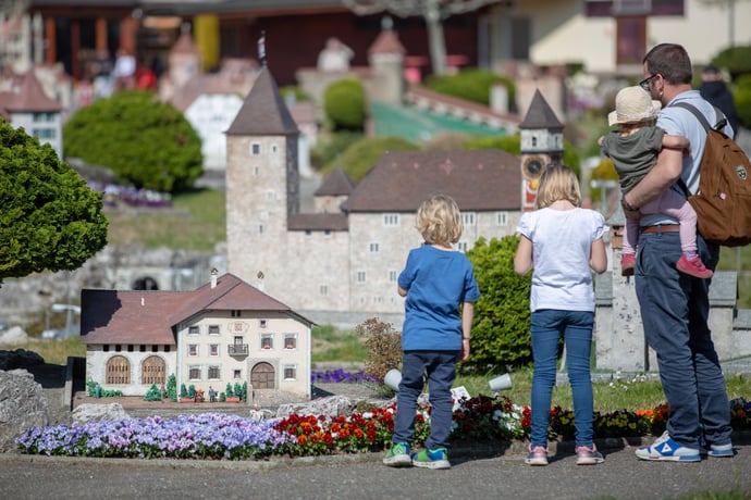Swissminiatur: входной билет в миниатюрный парк под открытым небом
