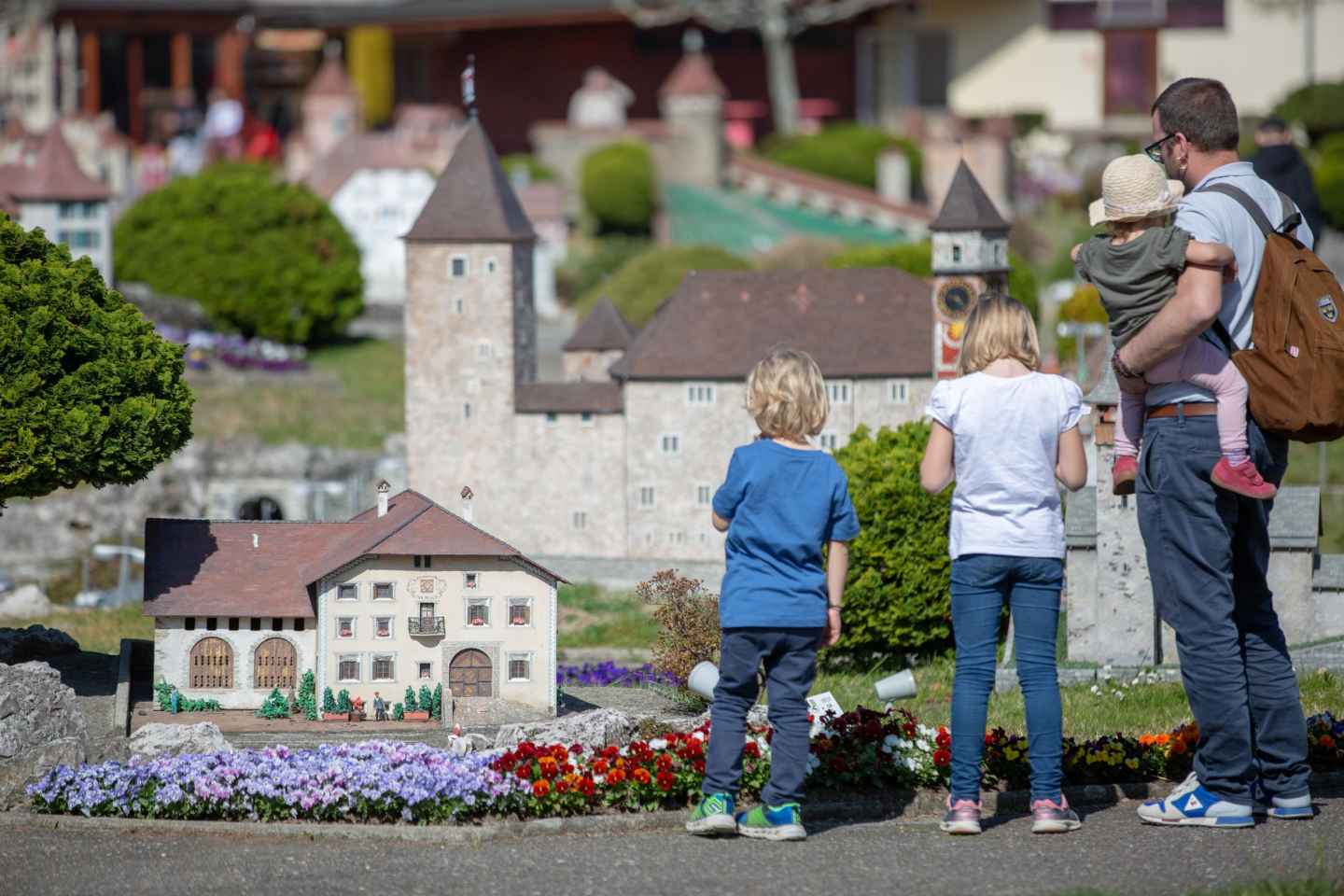 Swissminiatur: Ticket für Miniaturpark unter freiem Himmel