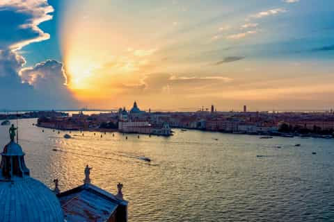 Venise : croisière panoramique au coucher de soleil