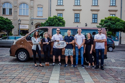 Ab Krakau: Führung Salzbergwerk Wieliczka mit HotelabholungTour auf Russisch