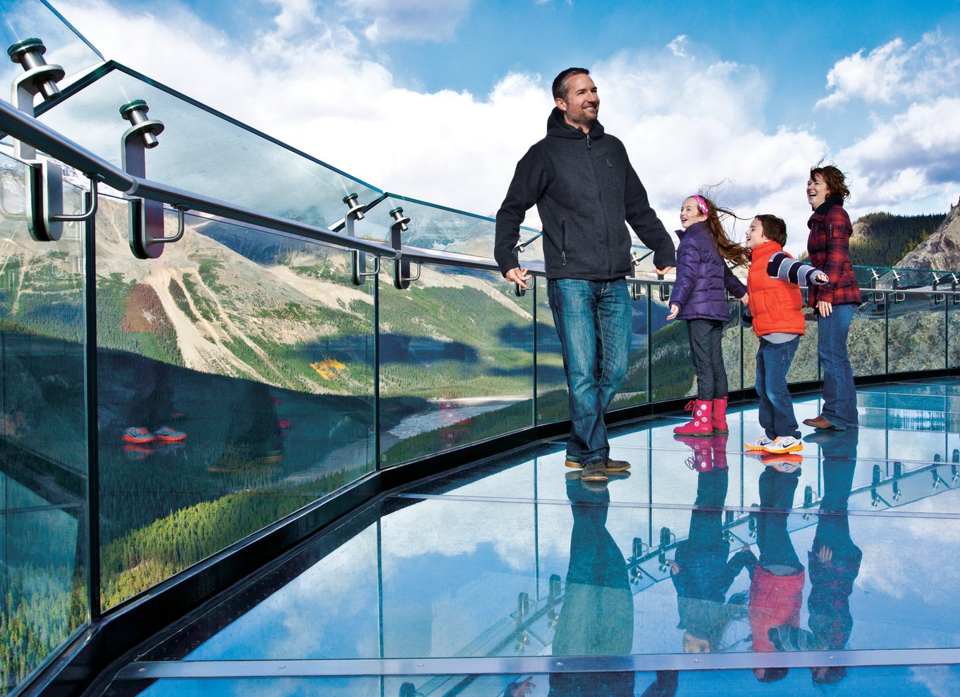 Jasper: Columbia Icefield Skywalk og Ice Explorer billet