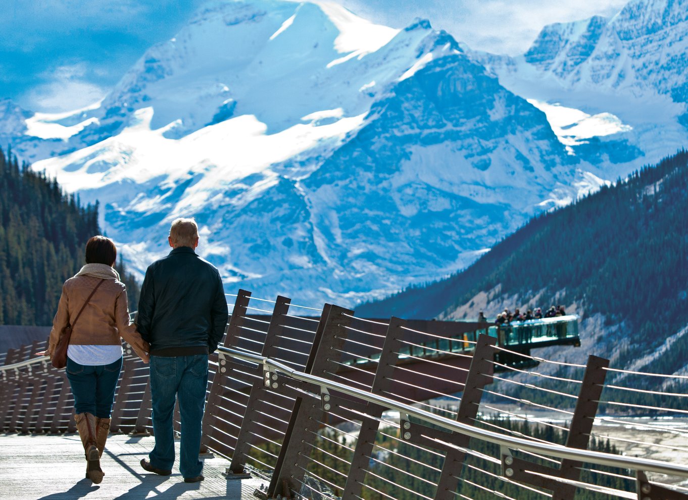 Jasper: Columbia Icefield Skywalk og Ice Explorer billet