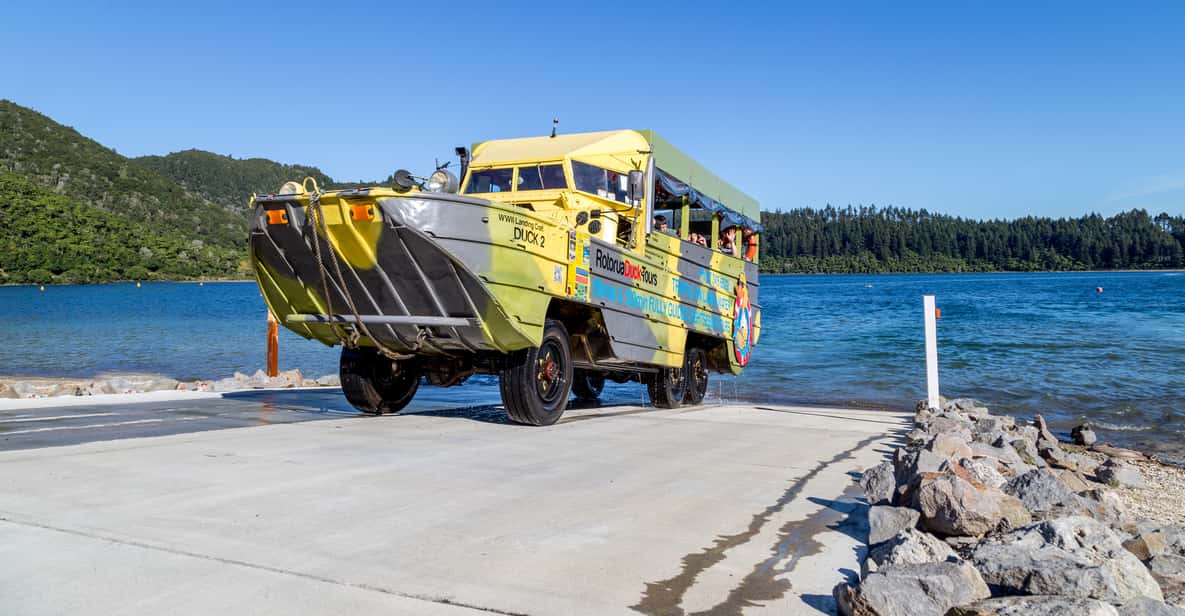 Tarawera and Lakes 2-Hour Duck Eco Tour