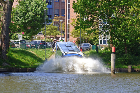 Lübeck : visite en bus d'une heureLübeck: visite de la ville en bus Splash d'une heure