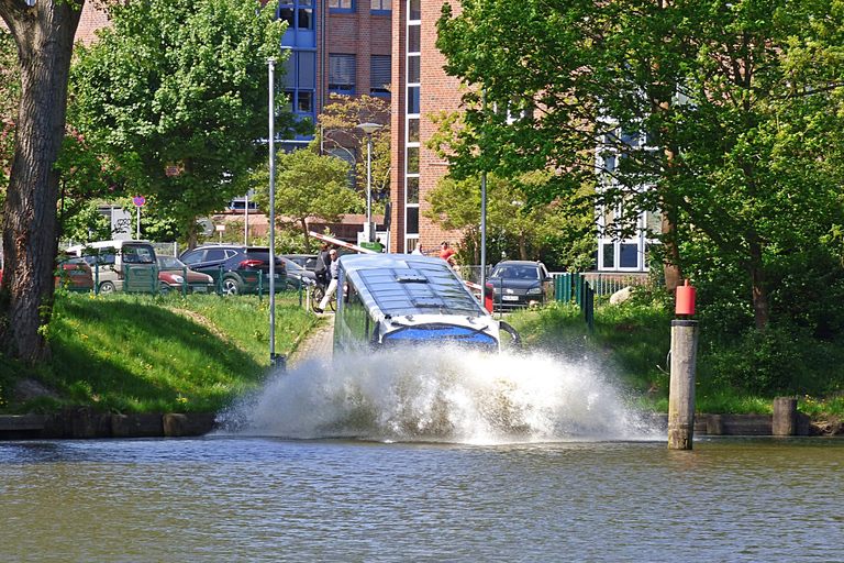 Lübeck : visite en bus d'une heureLübeck: visite de la ville en bus Splash d'une heure