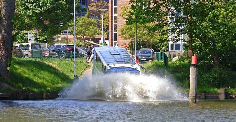 Lübeck: 1hodinová prohlídka města autobusem Splash Bus