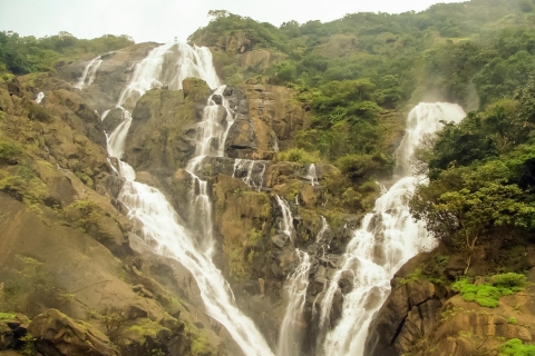 Au départ de Goa : Visite des chutes d'eau et des plantations de Dudhsagar