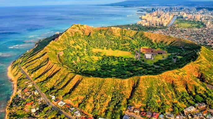 oahu diamond head crater morning adventure hike