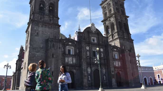 puebla visite privée à pied de 3 heures avec dégustation
