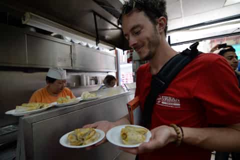 Manhattan: 3 uur culinaire & historische tour + lokale gids