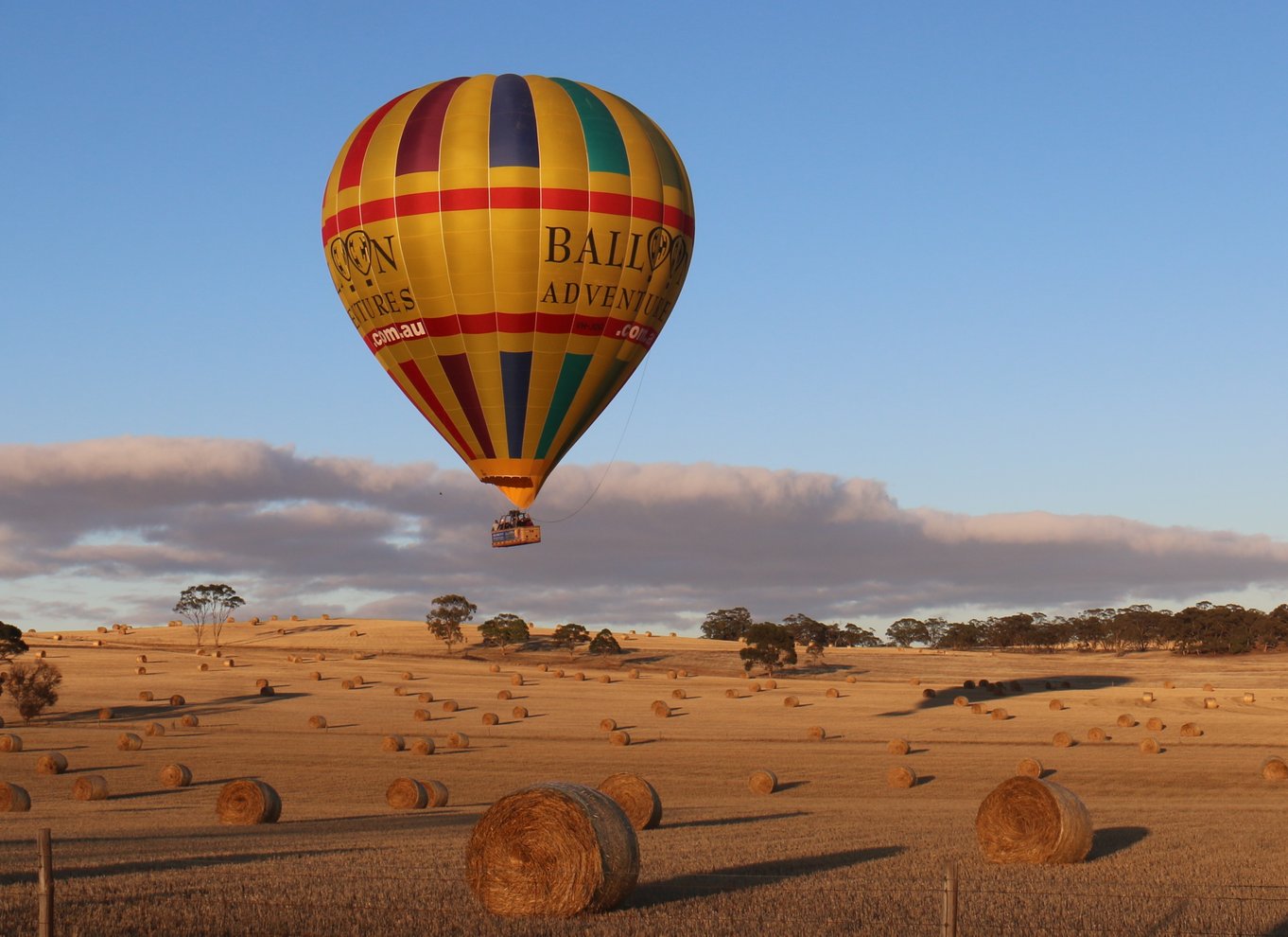 Barossa Valley: Flyvetur i varmluftsballon