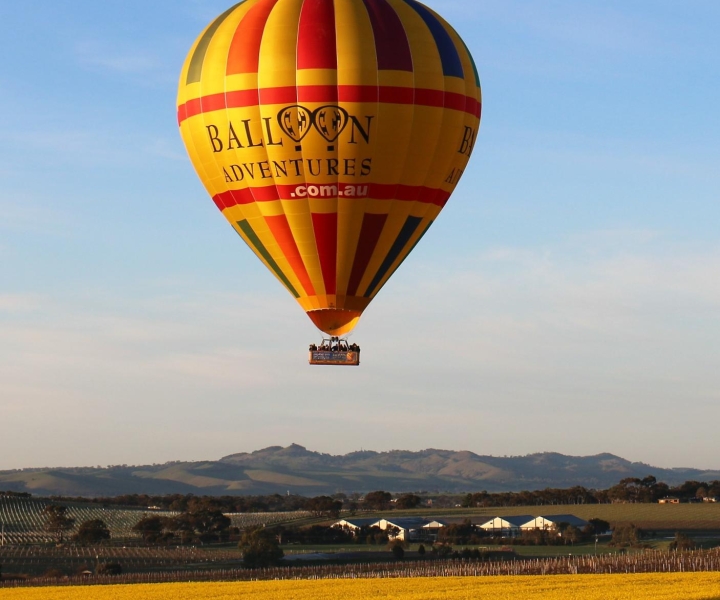 Barossa Valley : vol en montgolfière