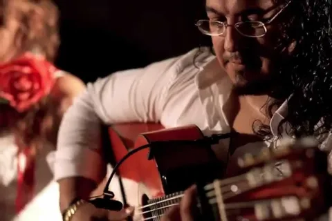 Malaga: Paella en Tapas Tour met de Beste Flamenco Show