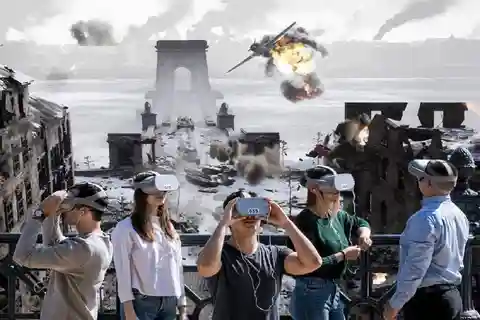 Budapest i virtuell verklighet Virtual Reality-tur på 8 språk