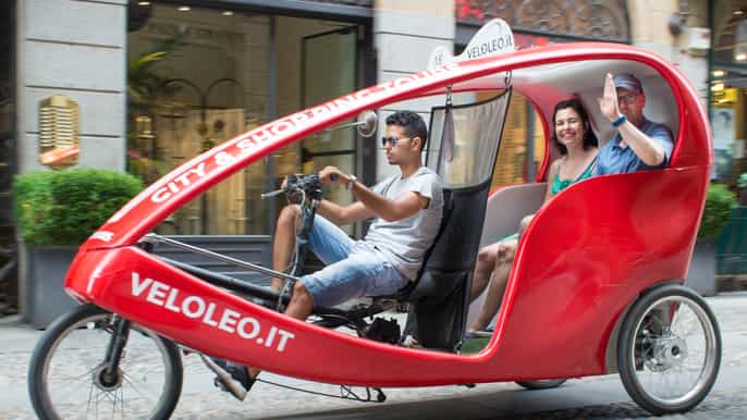 milán recorrido turístico de 2 horas en rickshaw