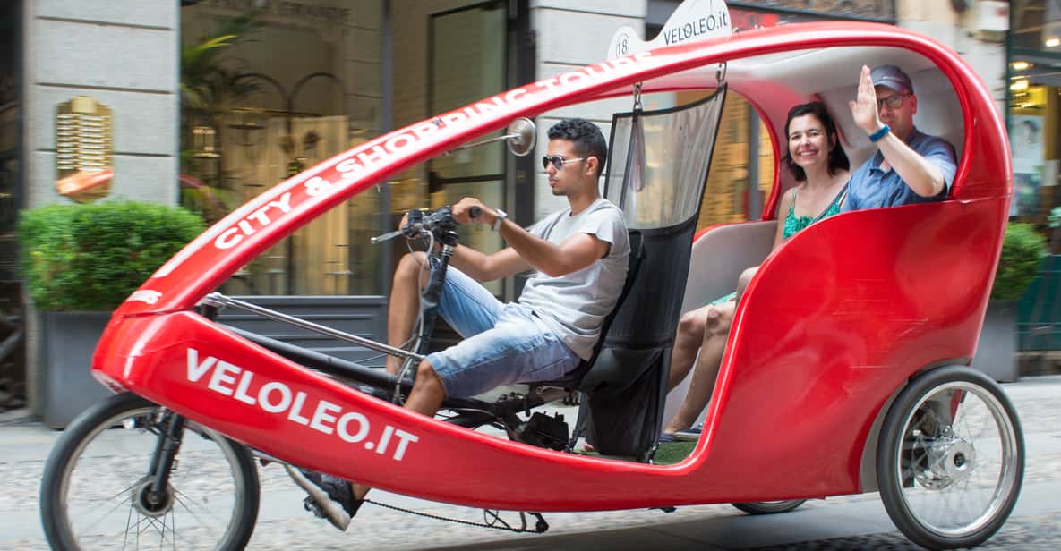 Milan: 2-Hour Rickshaw Sightseeing Tour