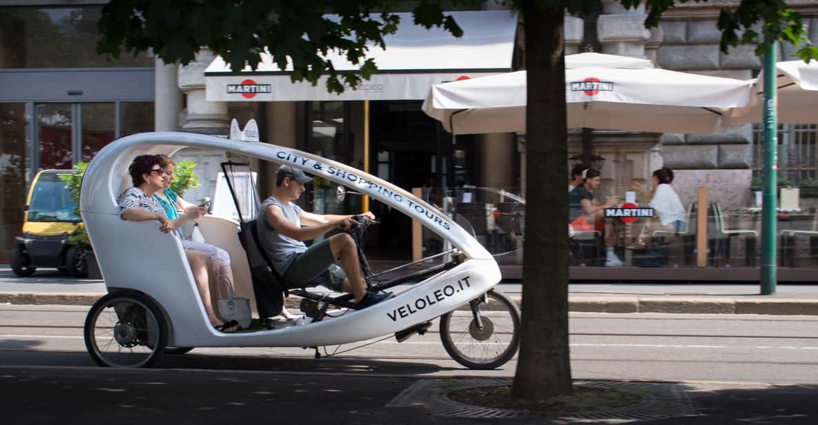 Milan: 2-Hour Rickshaw Sightseeing Tour