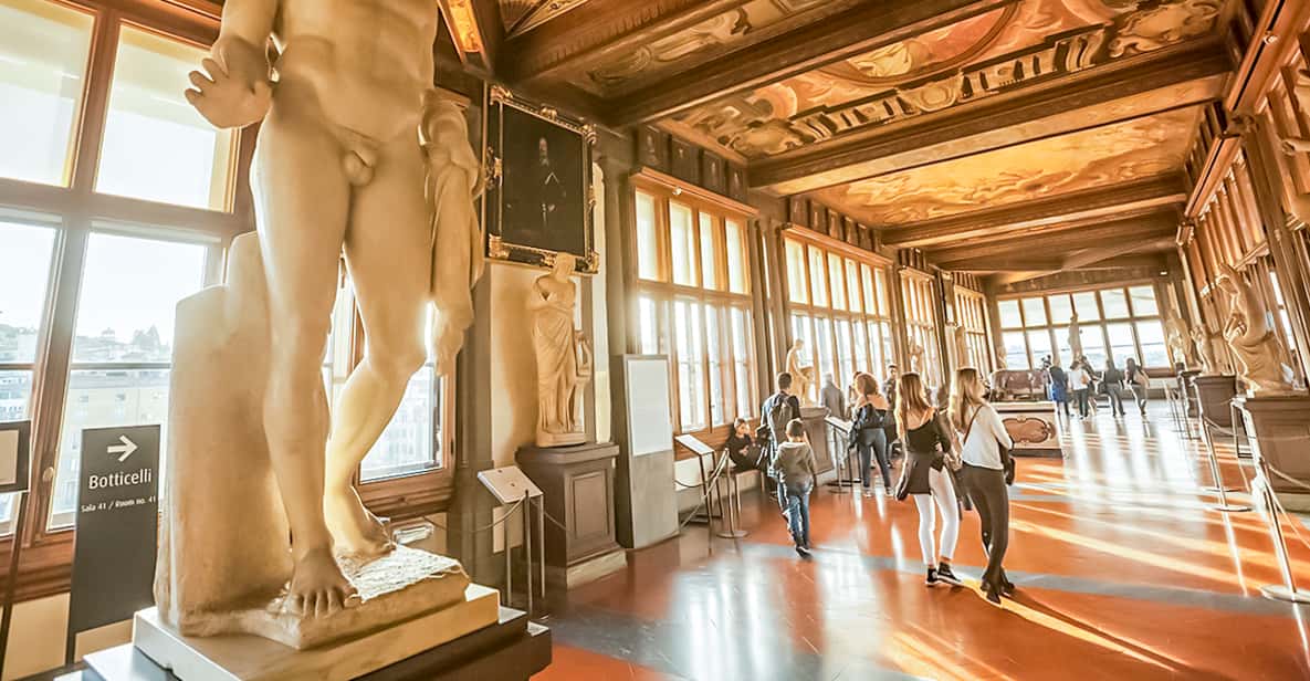 Florence: Uffizi Gallery Timed Entrance Ticket