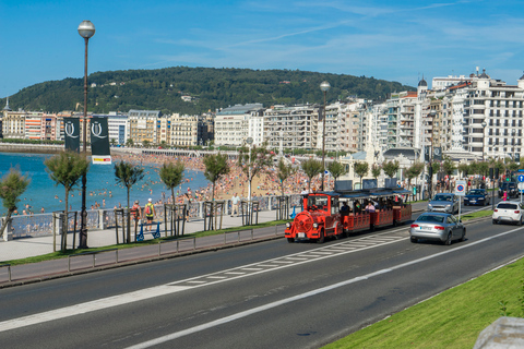 San Sebastian: Hop-On Hop-Off City Tour Train