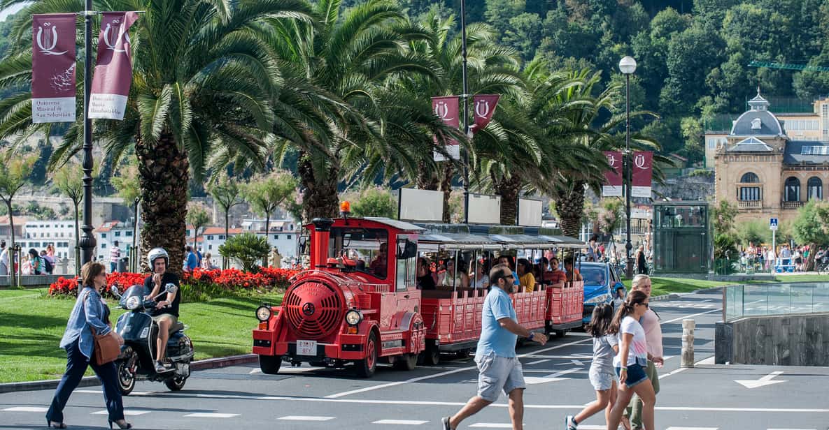 San Sebastian: Hop-On Hop-Off City Tour Train