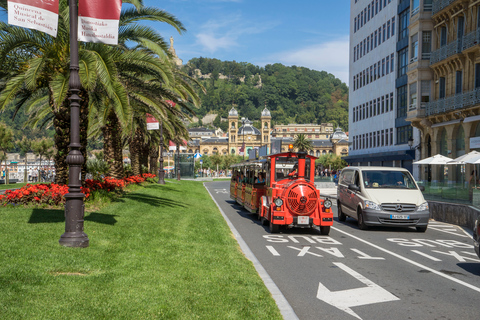 San Sebastian: treno turistico hop-on hop-off