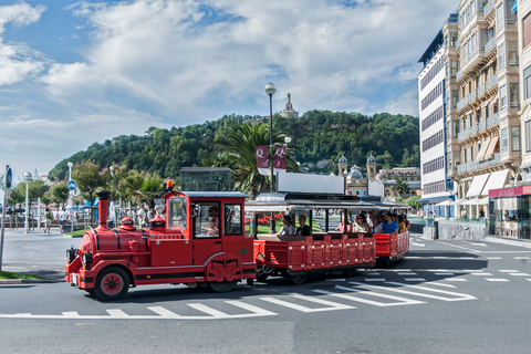 San Sebastián: Pociąg z wycieczką po mieście wskakuj/wyskakuj